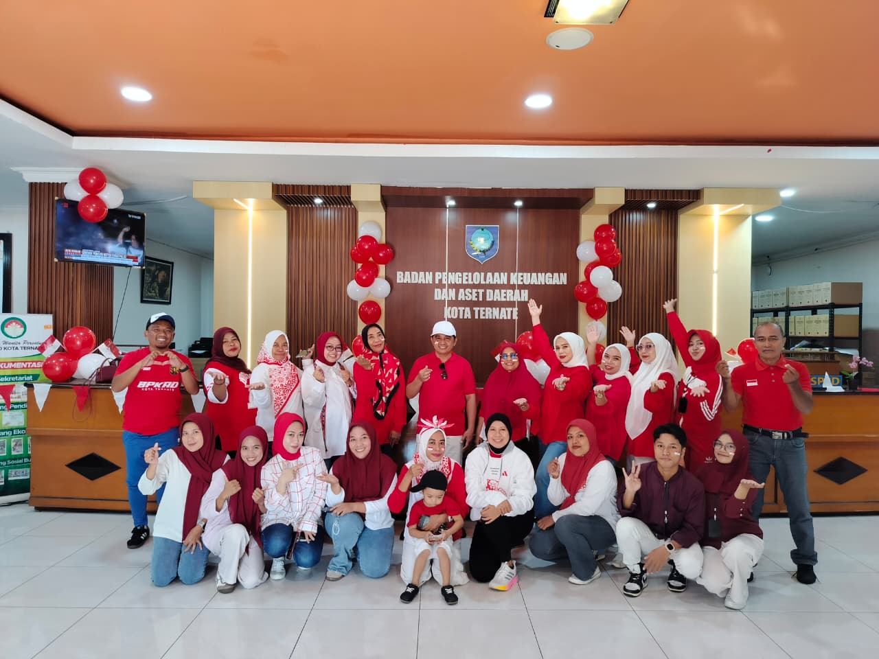 BPKAD Kota Ternate Gelar Lomba Meriahkan HUT ke-80 Kemerdekaan RI